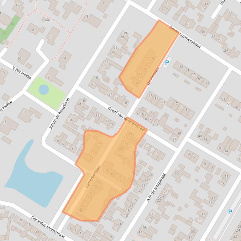 Kaart van postcodegebied 4681BA.