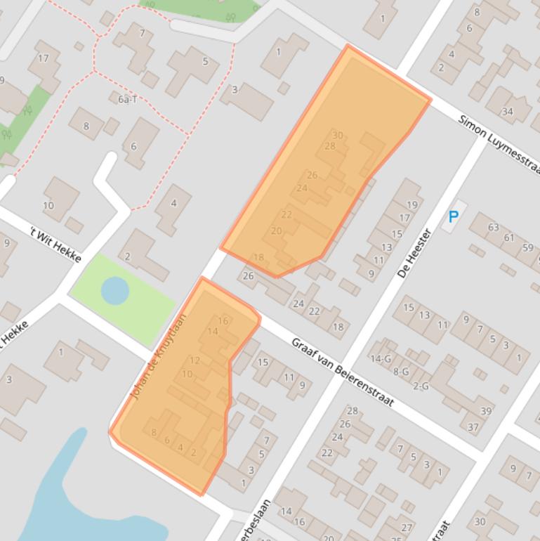 Kaart van postcodegebied 4681BB.