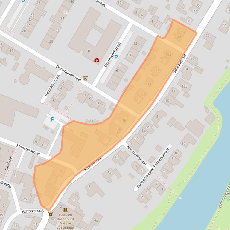 Kaart van postcodegebied 4681BH.