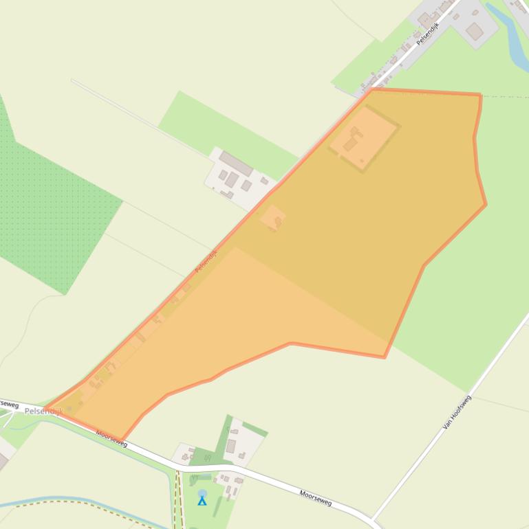 Kaart van postcodegebied 4681SG.