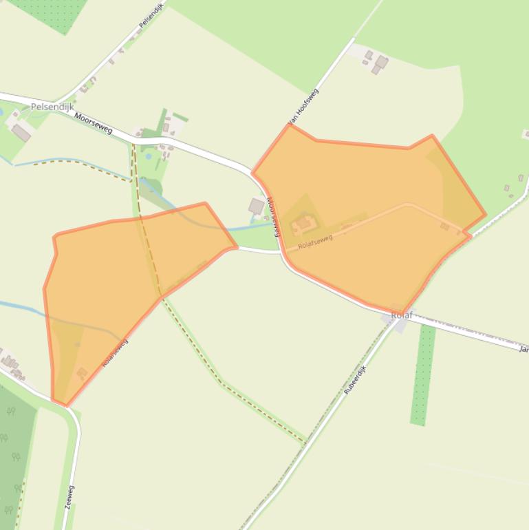 Kaart van postcodegebied 4681SL.