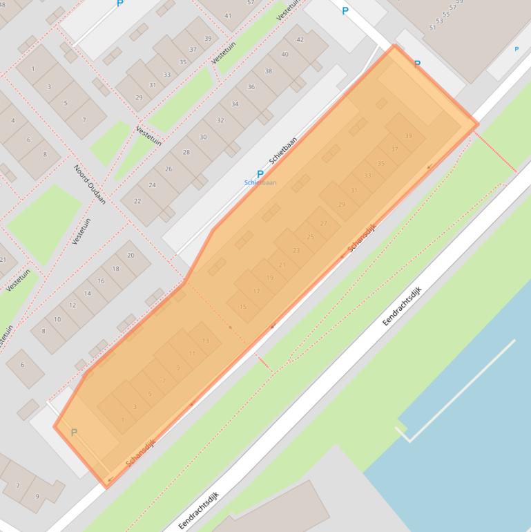 Kaart van postcodegebied 4691AC.