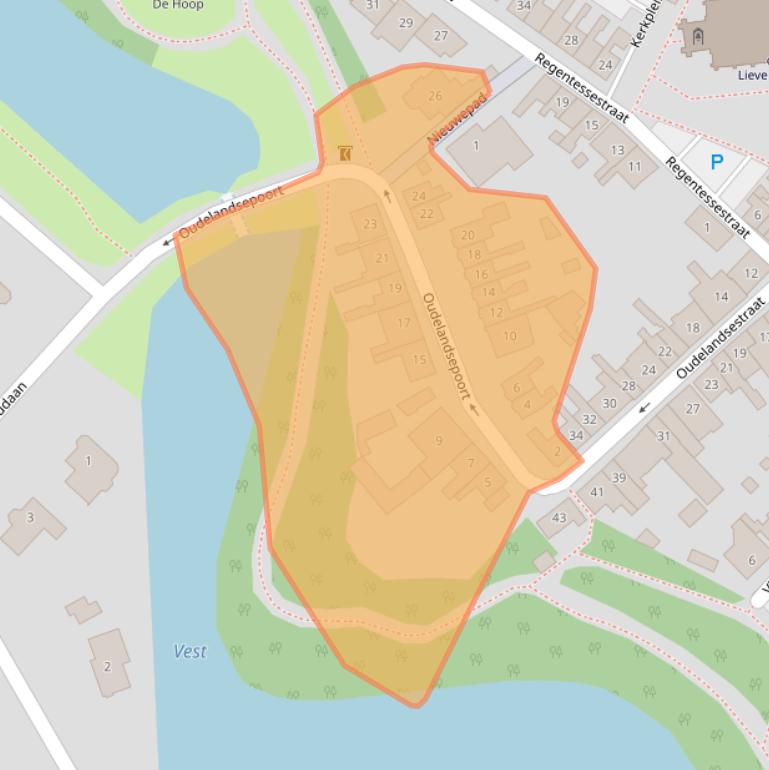 Kaart van postcodegebied 4691BL.