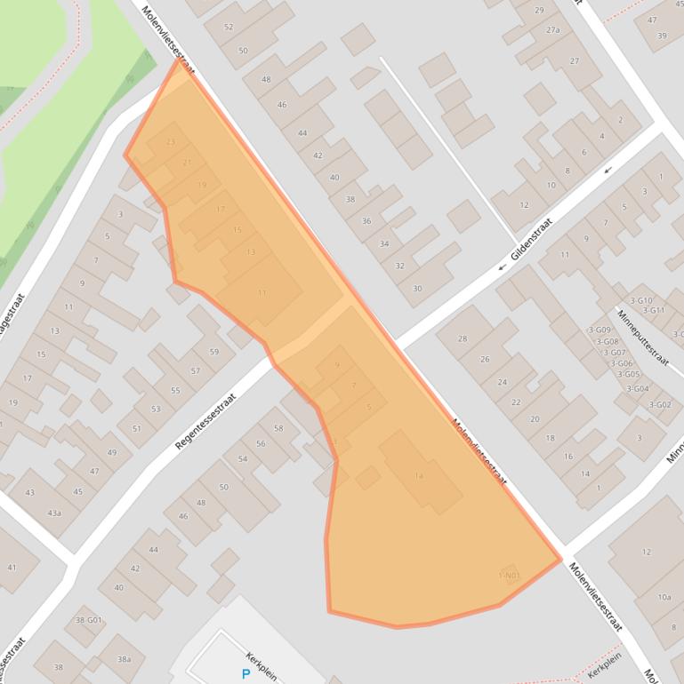 Kaart van postcodegebied 4691BT.