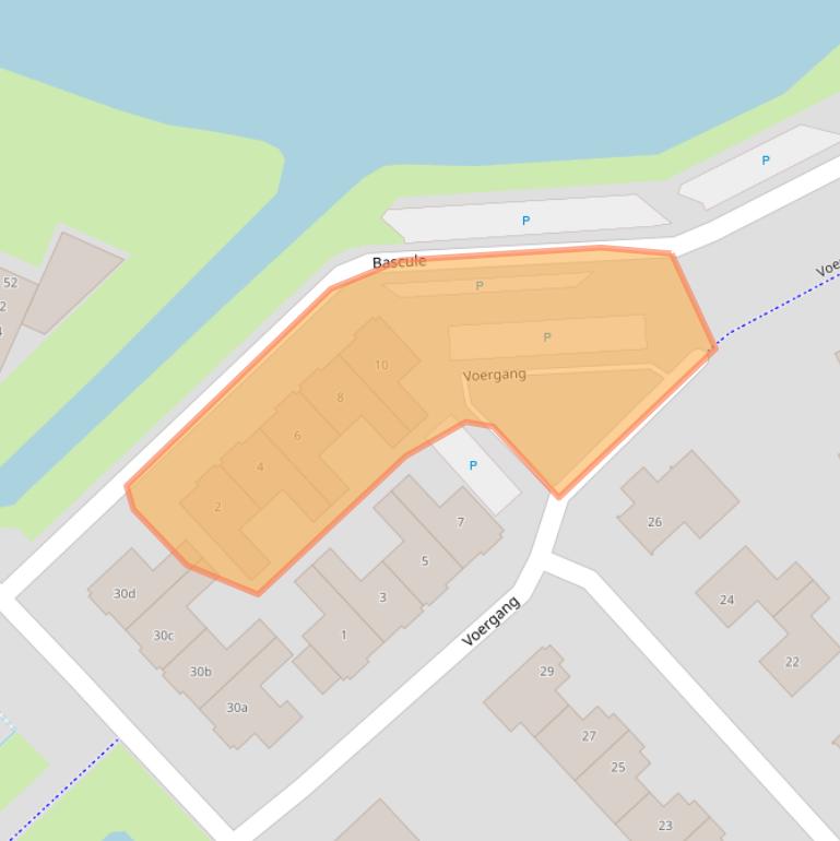 Kaart van postcodegebied 4691DX.