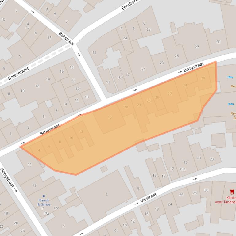 Kaart van postcodegebied 4691EC.