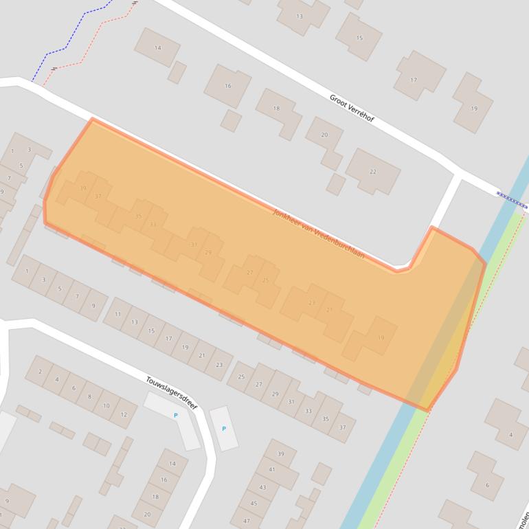 Kaart van postcodegebied 4691LE.