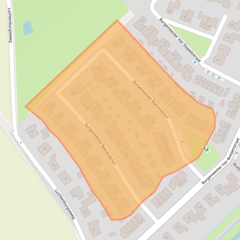 Kaart van postcodegebied 4691MA.