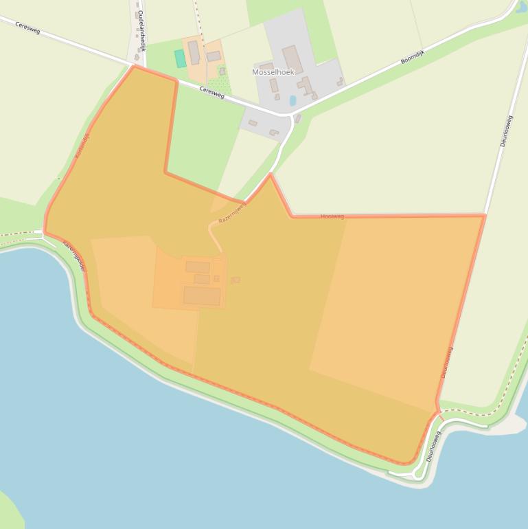 Kaart van postcodegebied 4691RN.