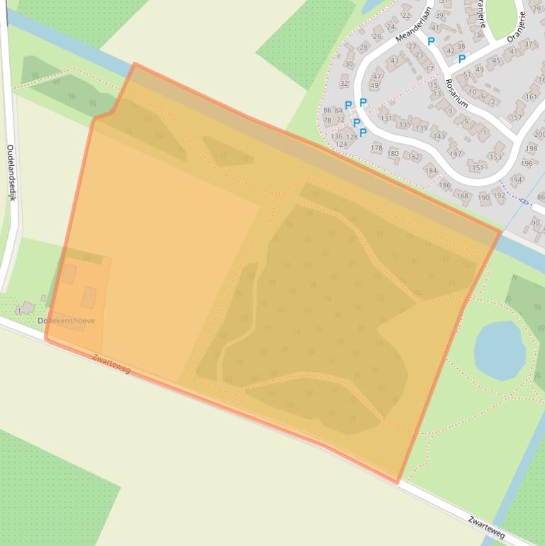 Kaart van postcodegebied 4691RV.