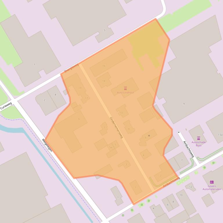 Kaart van postcodegebied 4691SL.