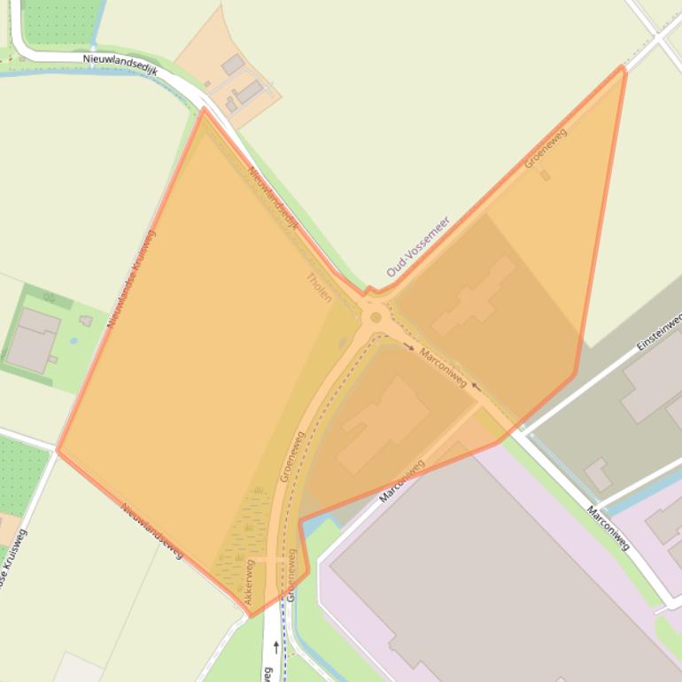 Kaart van postcodegebied 4691SN.