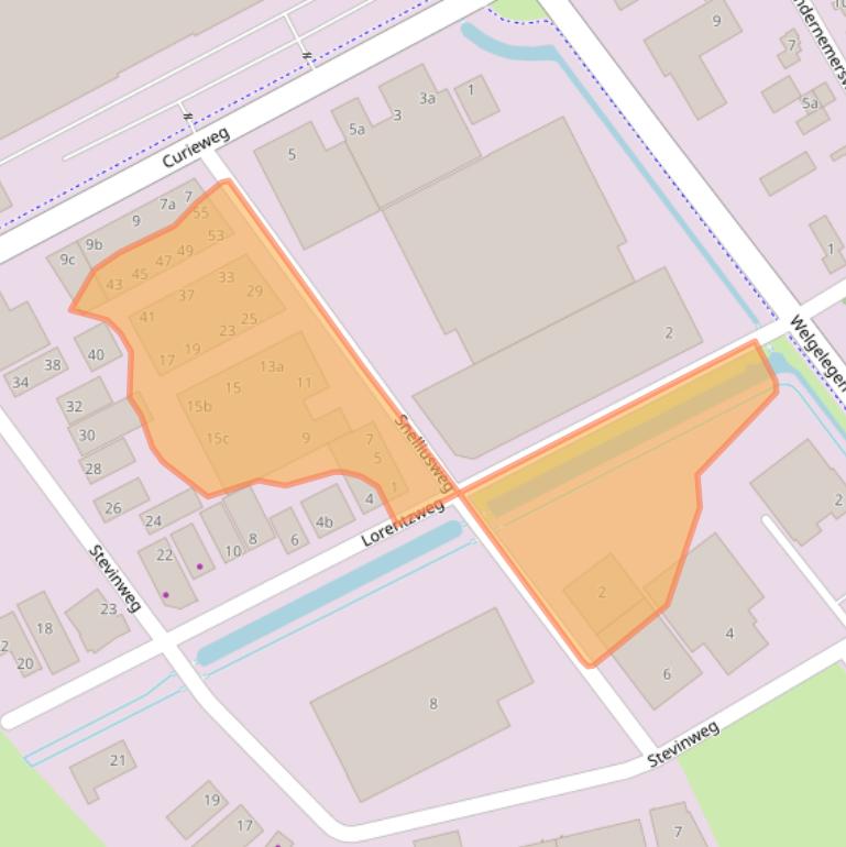 Kaart van postcodegebied 4691SP.