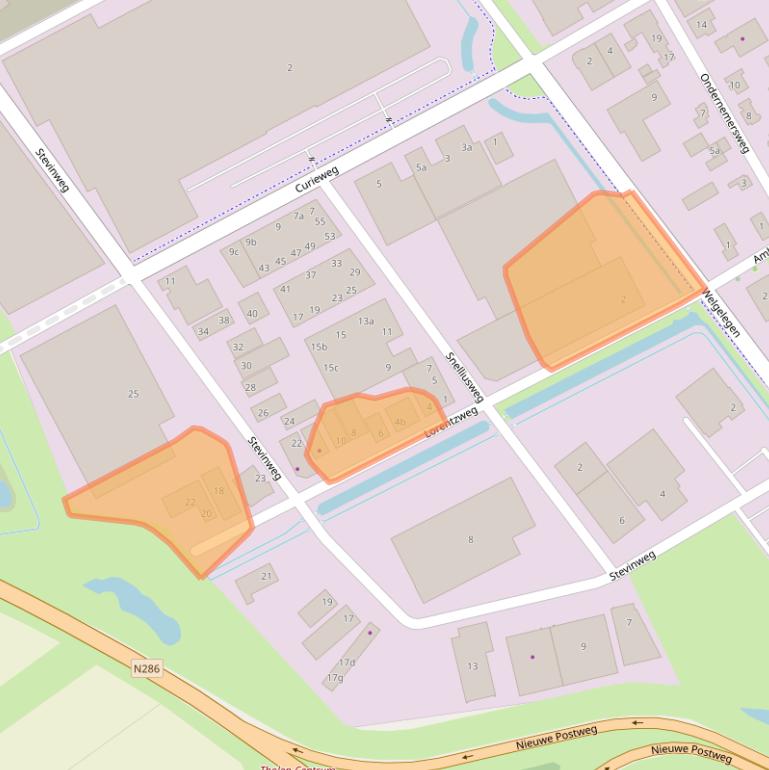 Kaart van postcodegebied 4691SR.