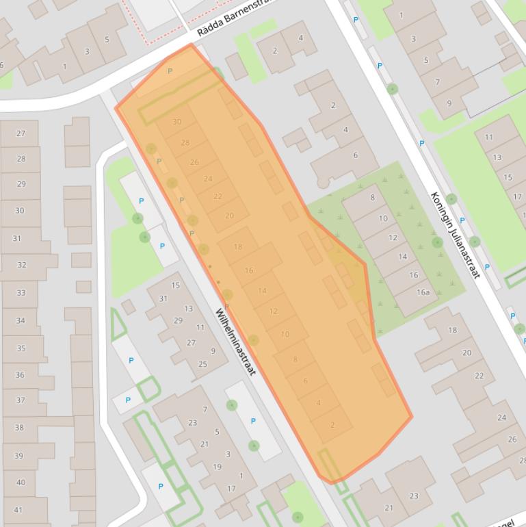 Kaart van postcodegebied 4695BL.