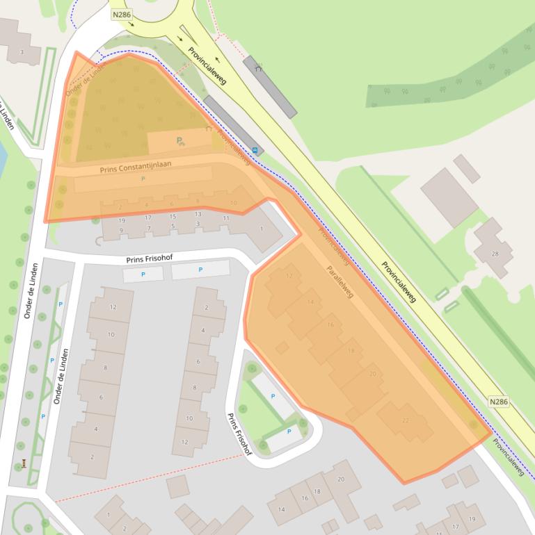 Kaart van postcodegebied 4695BT.