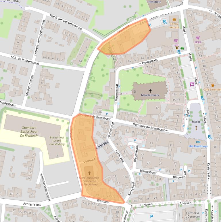 Kaart van postcodegebied 4695EA.