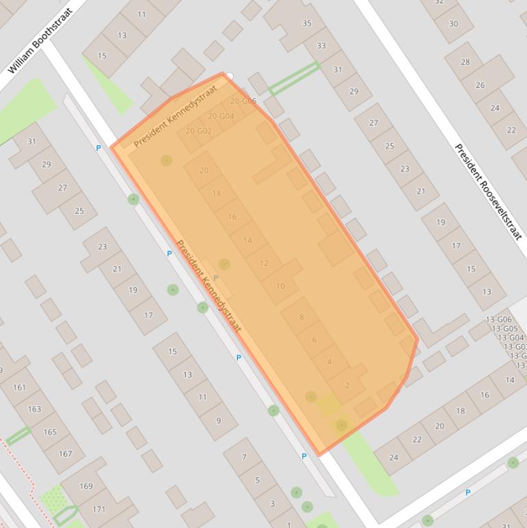 Kaart van postcodegebied 4695GV.