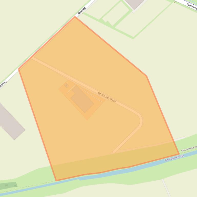 Kaart van postcodegebied 4697PK.