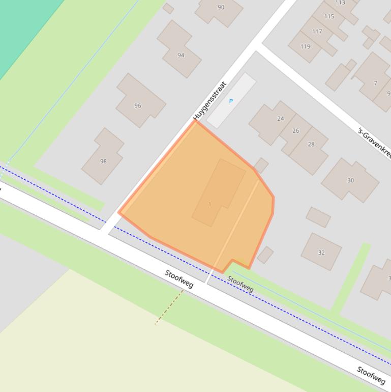 Kaart van postcodegebied 4697RG.