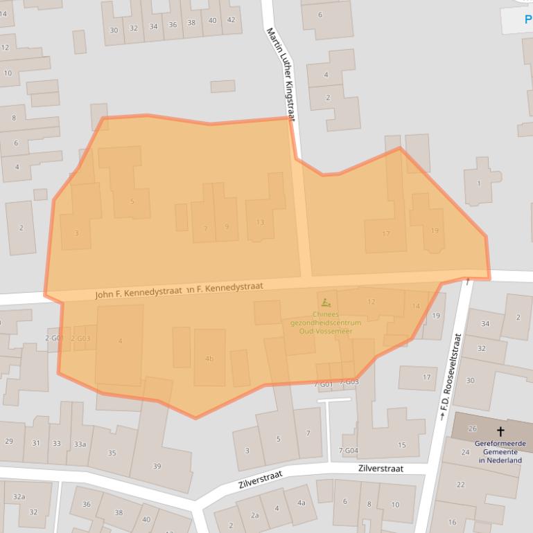 Kaart van postcodegebied 4698AA.