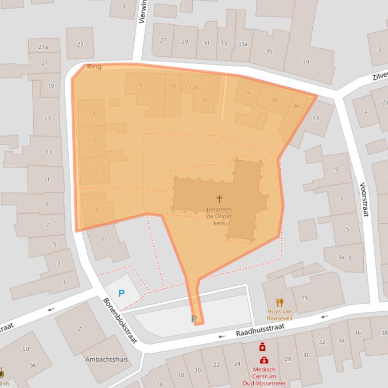 Kaart van postcodegebied 4698AH.