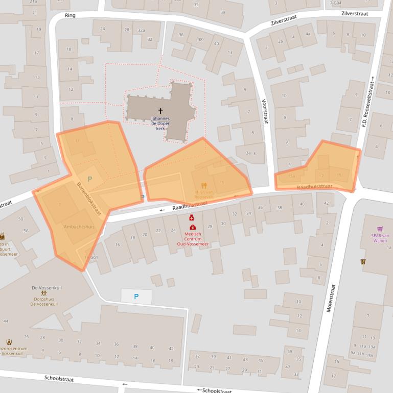 Kaart van postcodegebied 4698AJ.