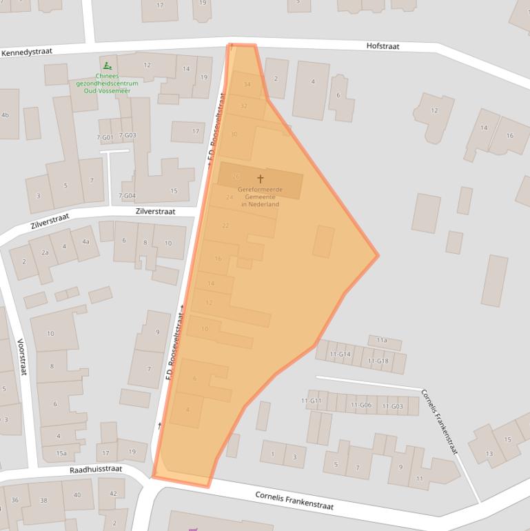 Kaart van postcodegebied 4698BG.