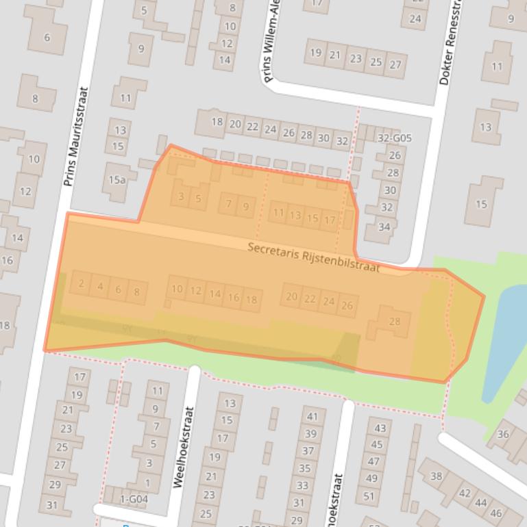 Kaart van postcodegebied 4698CA.