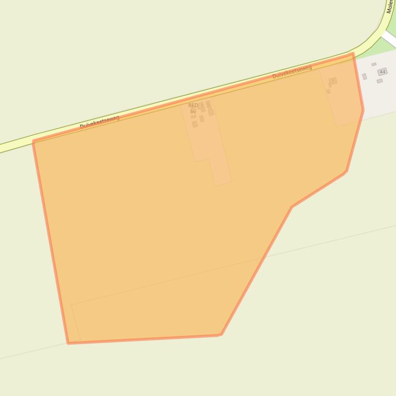 Kaart van postcodegebied 4698PN.