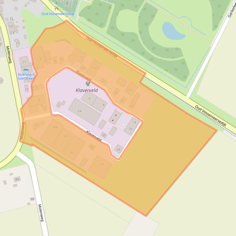 Kaart van postcodegebied 4698PS.