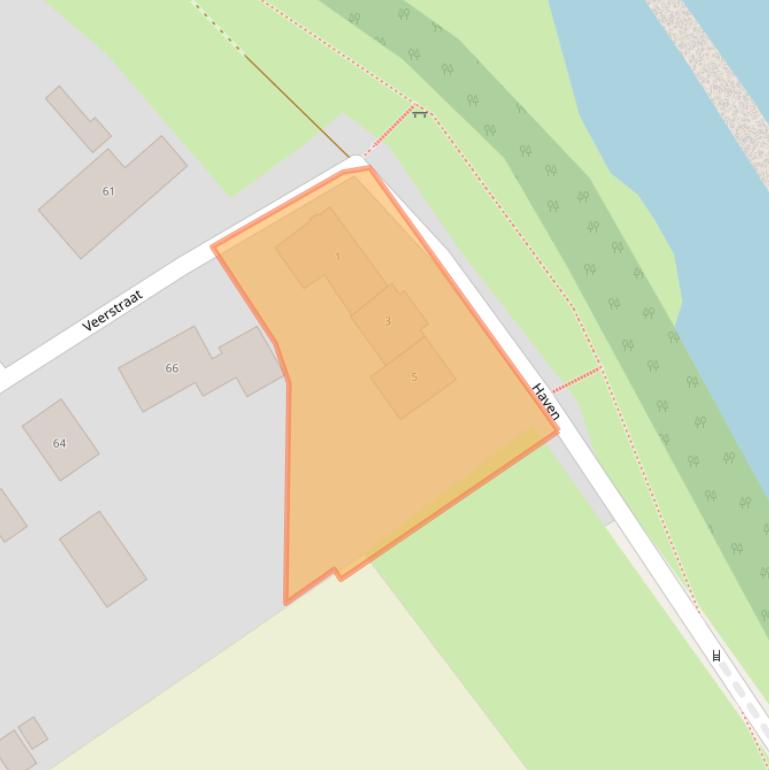 Kaart van postcodegebied 4698RN.