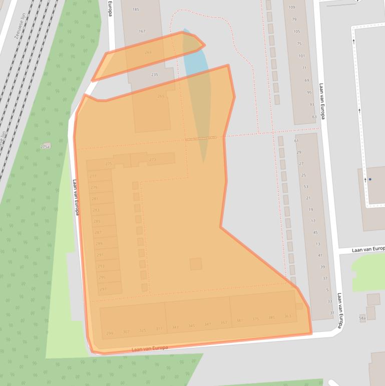 Kaart van postcodegebied 4701DC.