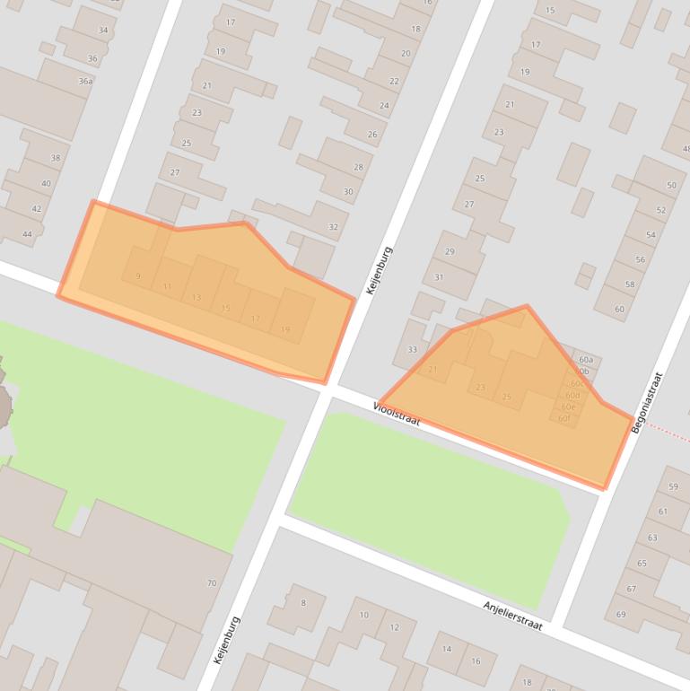 Kaart van postcodegebied 4702CK.