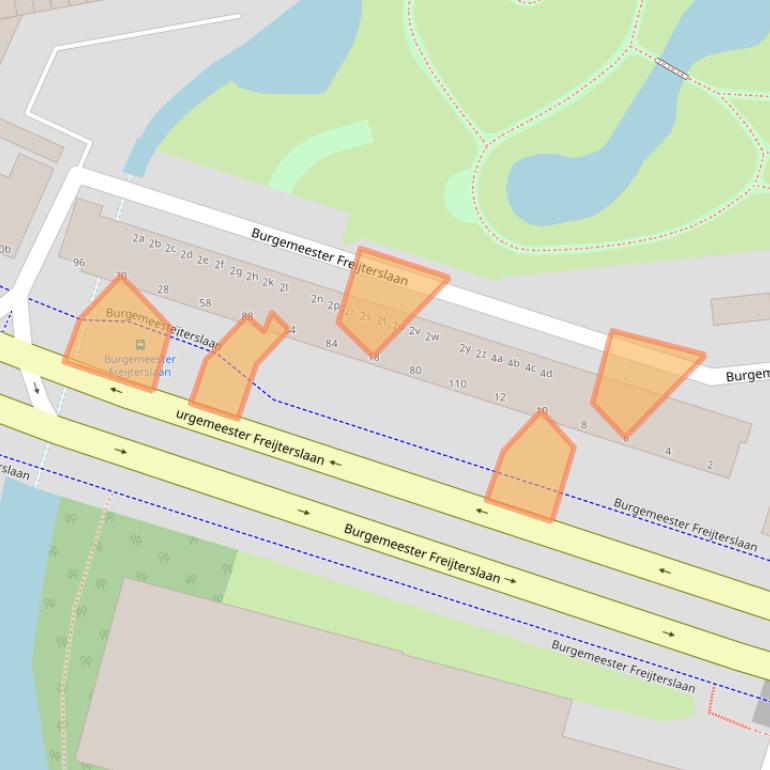 Kaart van postcodegebied 4703EN.
