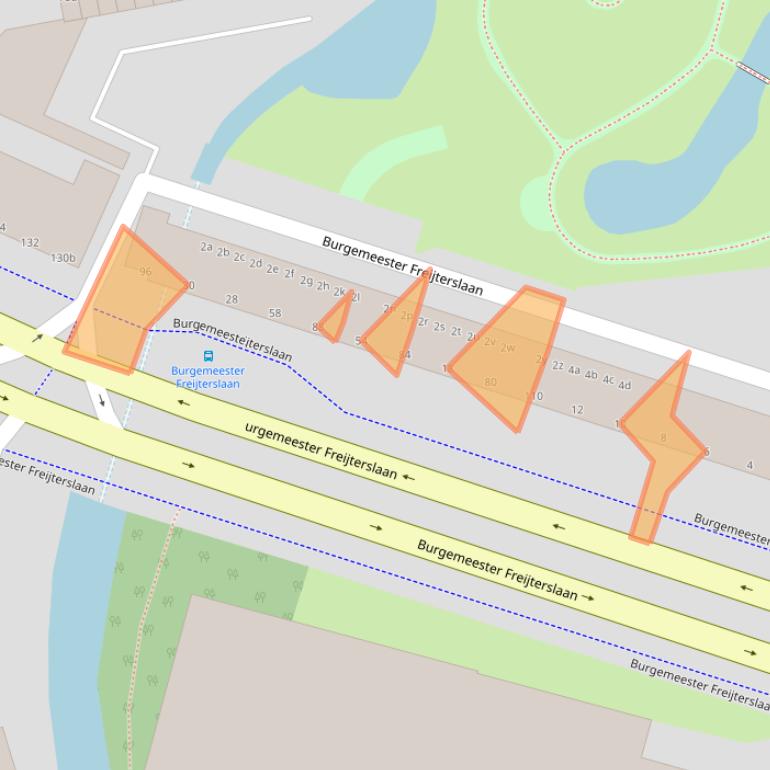 Kaart van postcodegebied 4703ER.