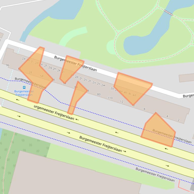 Kaart van postcodegebied 4703ES.