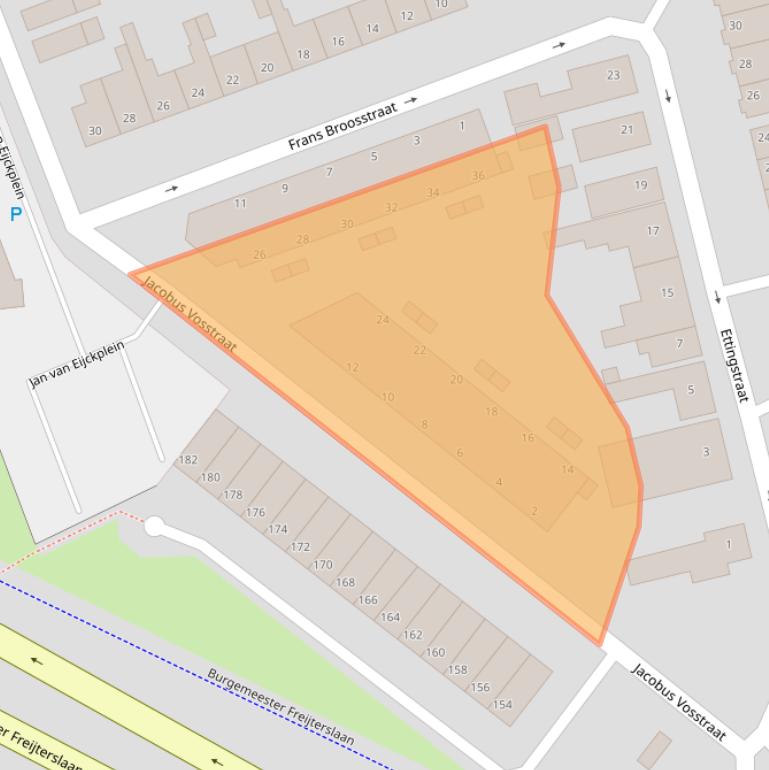 Kaart van postcodegebied 4703GN.