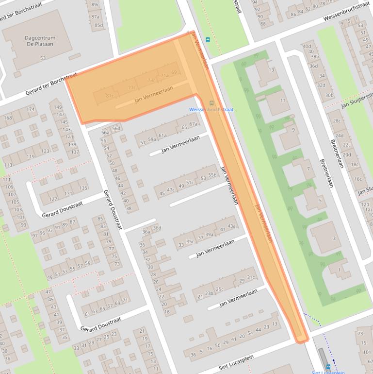 Kaart van postcodegebied 4703KG.
