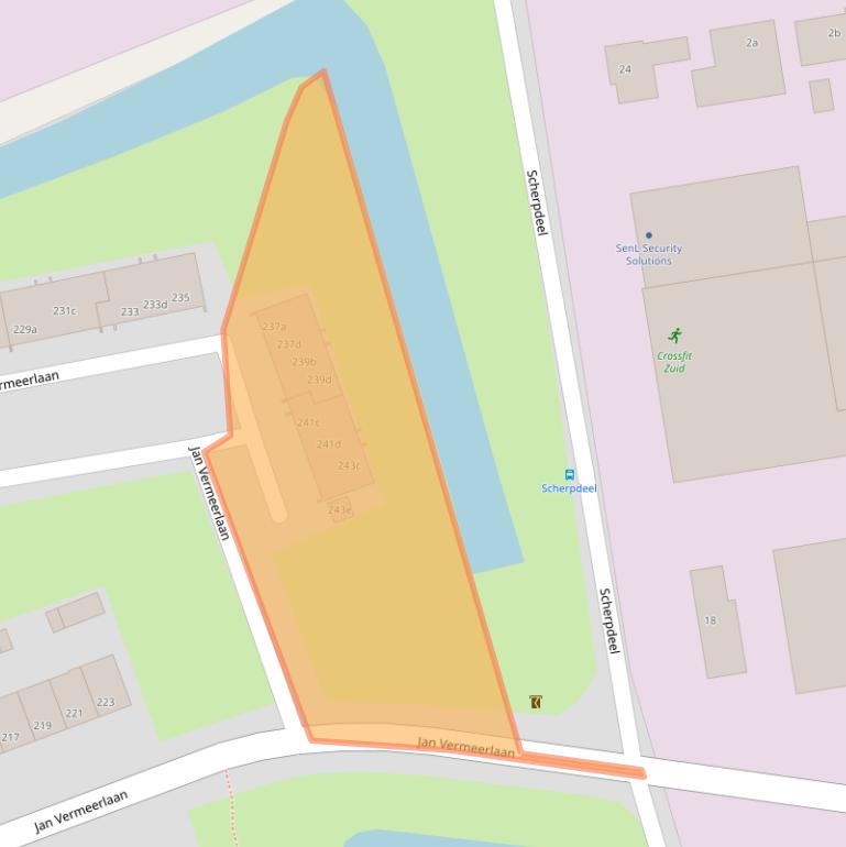 Kaart van postcodegebied 4703KV.