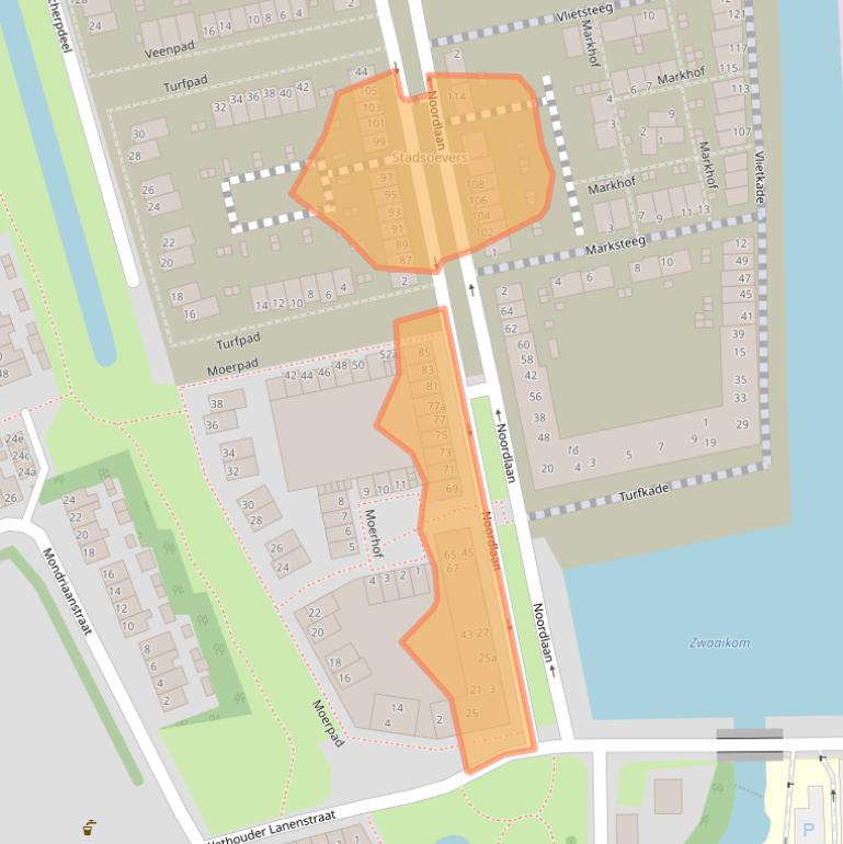 Kaart van postcodegebied 4703MA.