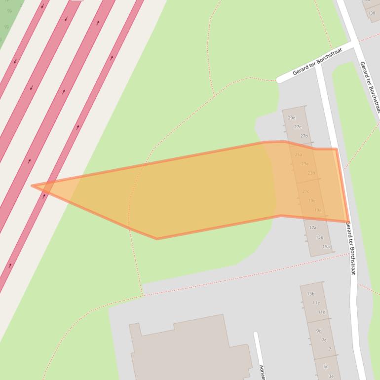 Kaart van postcodegebied 4703NK.