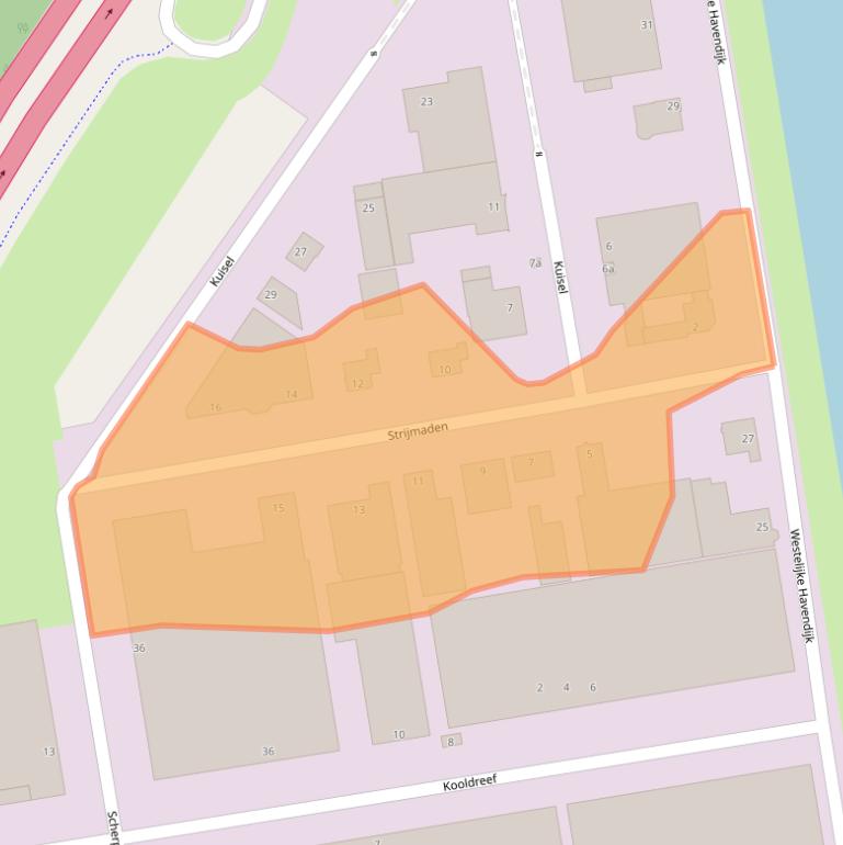 Kaart van postcodegebied 4703RG.