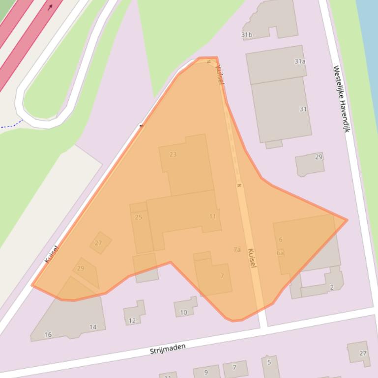 Kaart van postcodegebied 4703RL.