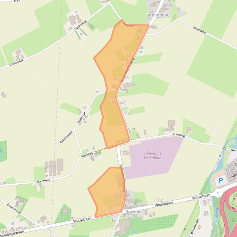 Kaart van postcodegebied 4703SG.