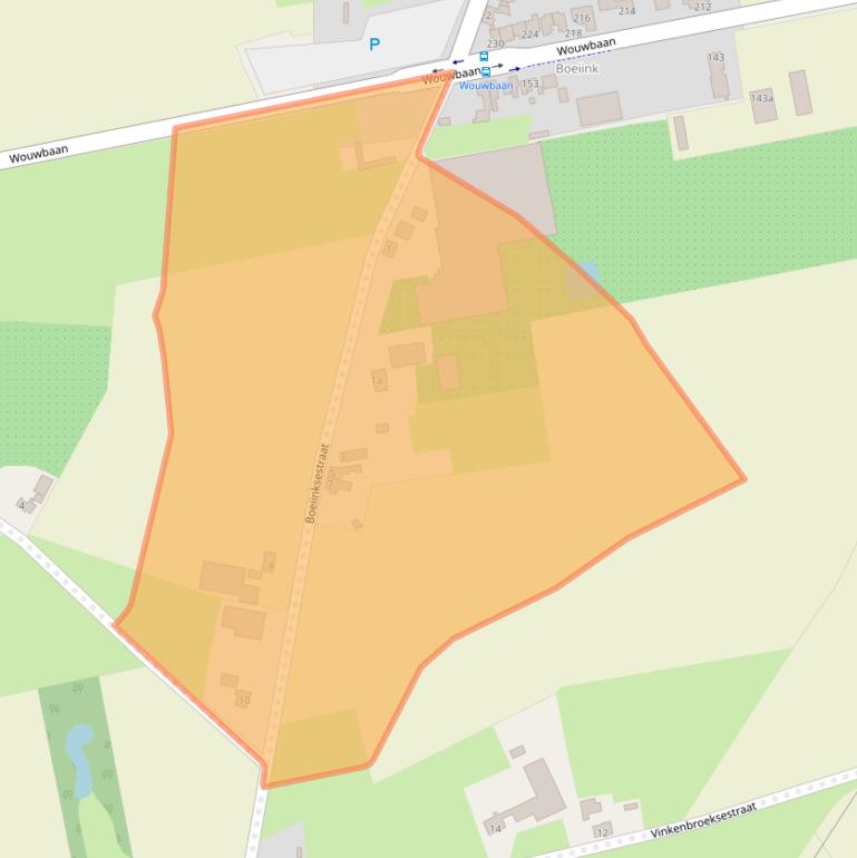 Kaart van postcodegebied 4703SK.