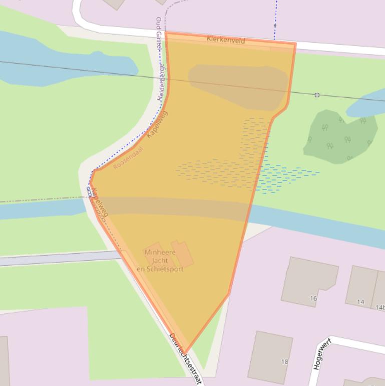 Kaart van postcodegebied 4704RP.