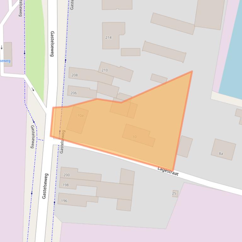 Kaart van postcodegebied 4704RR.