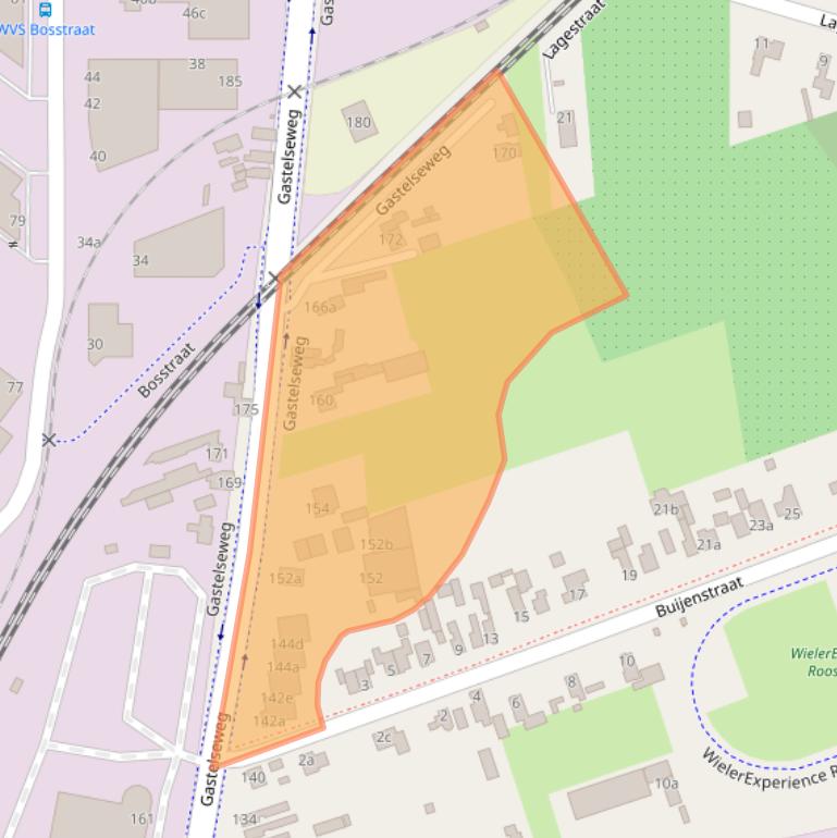 Kaart van postcodegebied 4705RB.