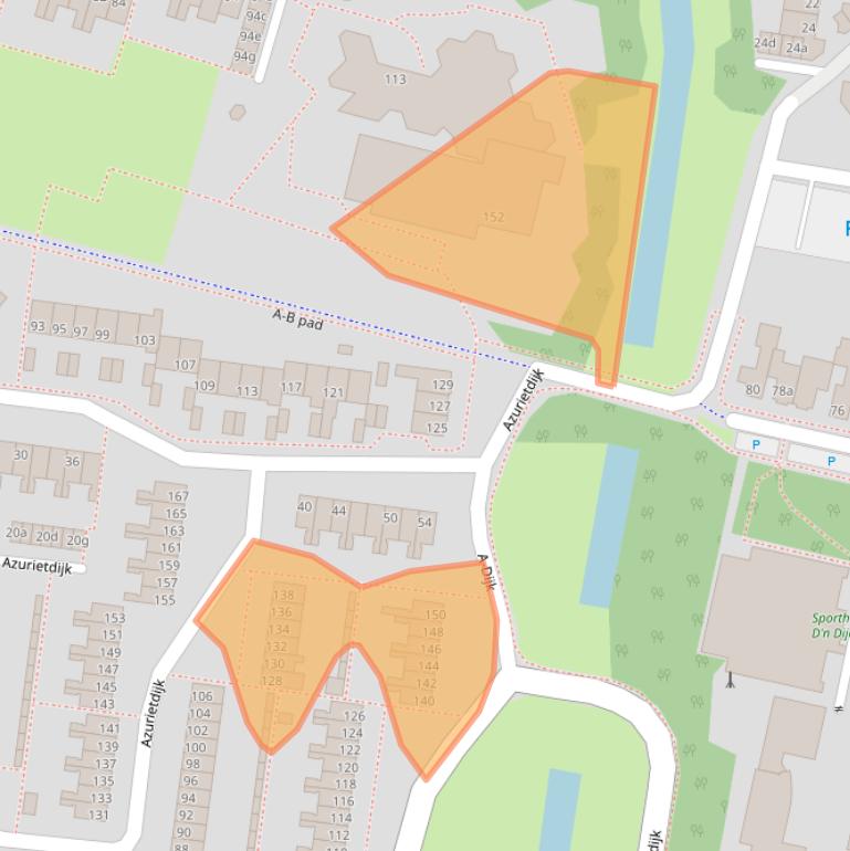 Kaart van postcodegebied 4706BX.